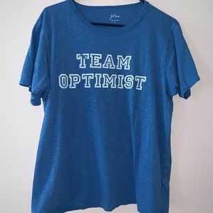 J.Crew ‘team optimist’ t-shirt